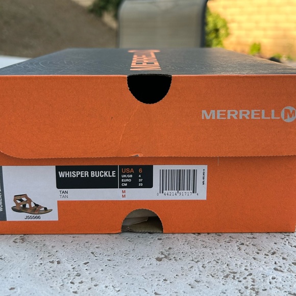β¨NEWβ¨MERRELL LEATHER SANDALS - Picture 7 of 8